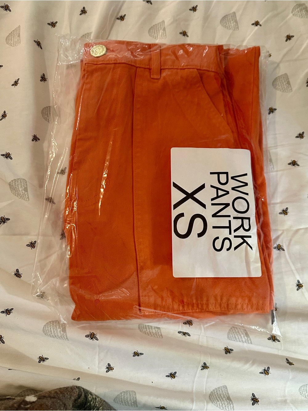 XS Big Bud Press Orange Work Pants